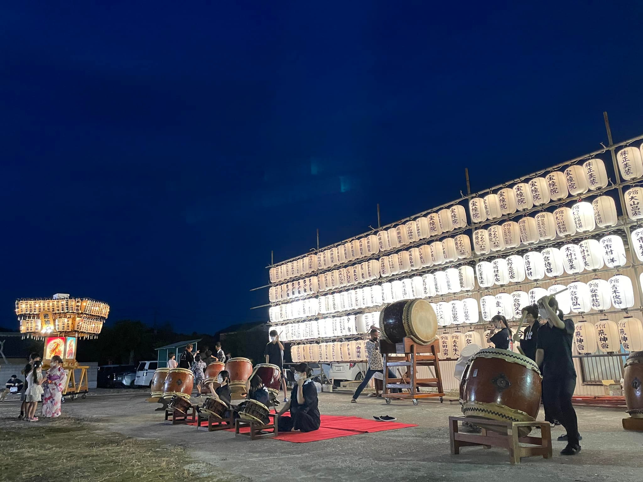 今宿神輿保存会による納涼祭が開催。 - 元茨城県会議員・星田こうじ