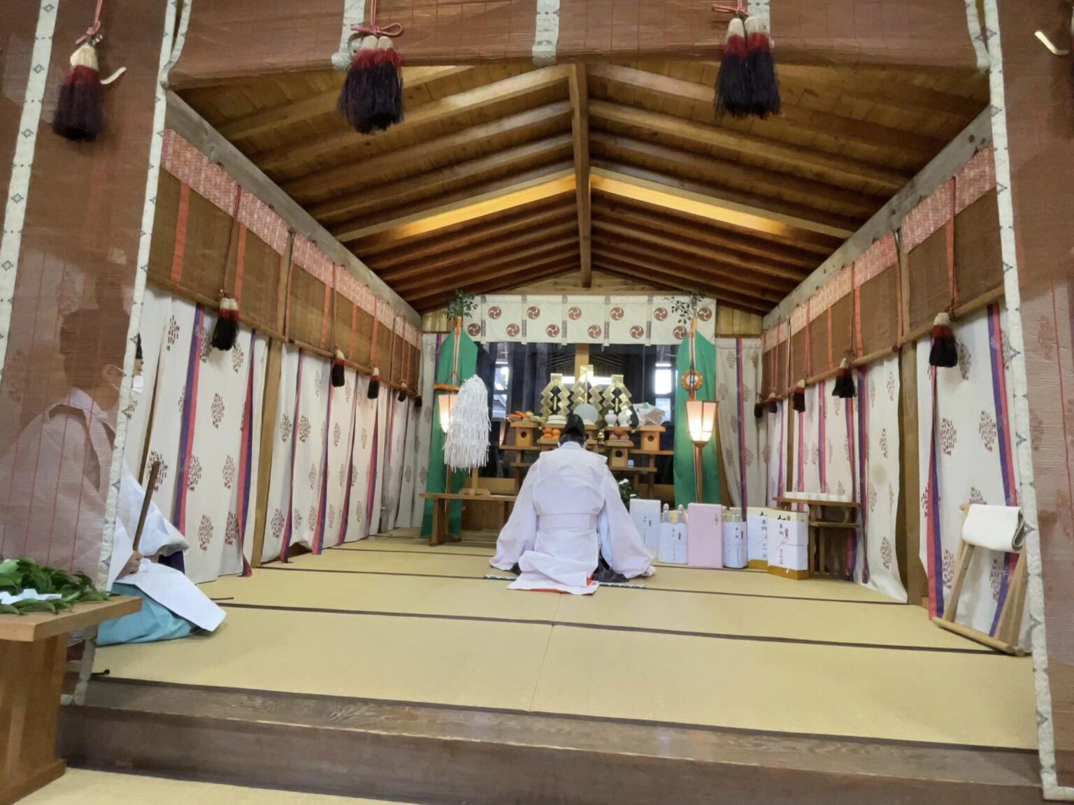 苅間八坂神社の新嘗祭に参列しました。 - 元茨城県会議員・星田こうじ 公式サイト
